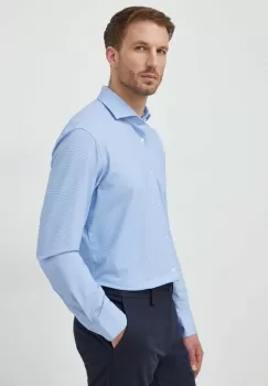 BOSS camasa barbati, cu guler italian, regular imagine