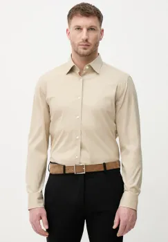 BOSS camasa barbati din bumbac cu elastan H-HANK-kent-C1-214 imagine