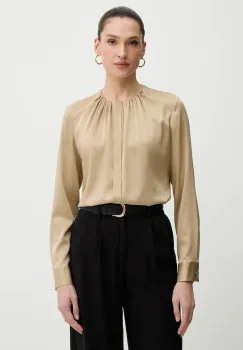 BOSS camasa de matase regular, 50538481 imagine