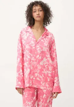 BOSS camasa de pijama femei, culoarea roz, 50539810 imagine