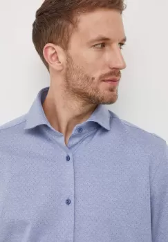 BOSS camasa din bumbac barbati, cu guler clasic, regular imagine