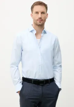 BOSS camasa din bumbac barbati, cu guler clasic, slim, 50539099 imagine