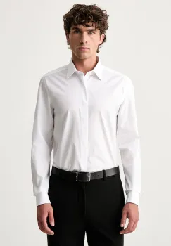 BOSS camasa pentru barbati din bumbac H-HANK-TUX1-B1-C-263 imagine