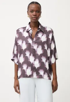 BOSS camasa pentru femei, cu vascoza Bimina imagine