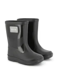 BOSS cizme copii culoarea negru, J52581 imagine