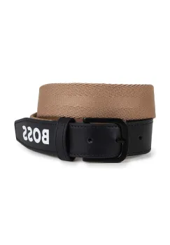 BOSS curea copii culoarea negru, J51573 imagine
