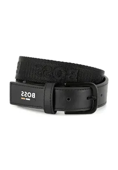 BOSS curea copii culoarea negru, J51740 imagine