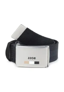 BOSS curea copii culoarea negru, J52629 imagine
