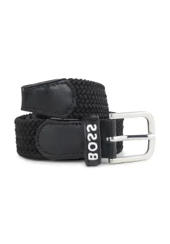 BOSS curea copii culoarea negru, J52632 imagine