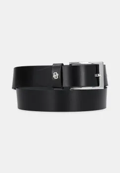 BOSS curea de piele barbati, culoarea negru, 50522778 imagine