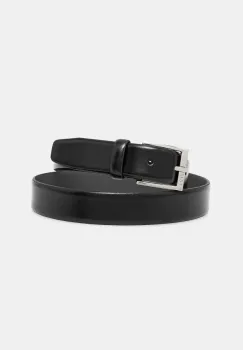 BOSS curea de piele barbati, culoarea negru, 50537028 imagine