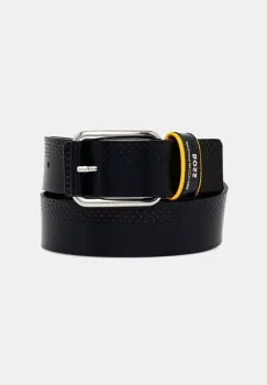 BOSS curea de piele barbati, culoarea negru, 50538936 imagine