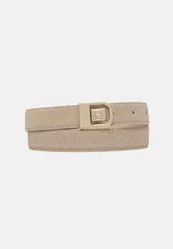 BOSS curea de piele cu doua fete culoarea alb, 50553340 imagine
