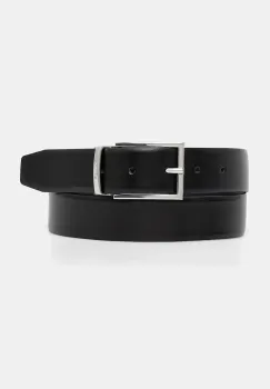 BOSS curea de piele cu doua fete culoarea negru, 50537112 imagine