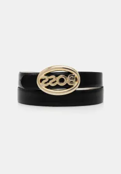 BOSS curea de piele cu doua fete culoarea negru, 50553376 imagine