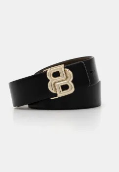 BOSS curea de piele cu doua fete femei, culoarea negru, 50536889 imagine