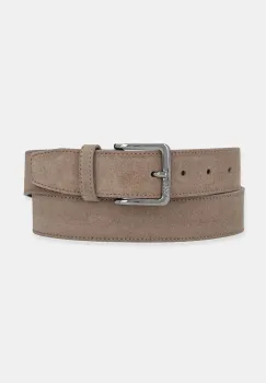 BOSS curea de piele culoarea maro, 50537177 imagine
