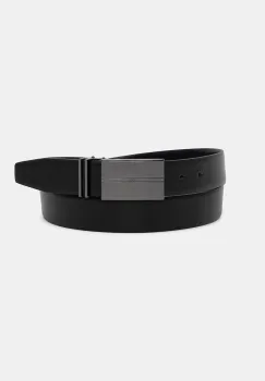 BOSS curea de piele culoarea negru, 50537099 imagine