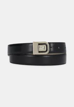 BOSS curea de piele culoarea negru, 50548522 imagine
