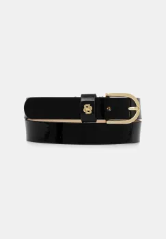 BOSS curea de piele culoarea negru, 50553385 imagine