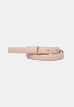 BOSS curea de piele femei, culoarea roz, 50542191 imagine