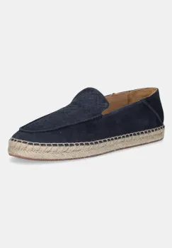 BOSS espadrile din piele intoarsa Madeira culoarea albastru marin, 50541781 imagine
