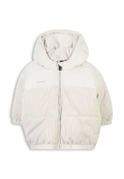 BOSS geaca bebe culoarea bej, J52478 imagine