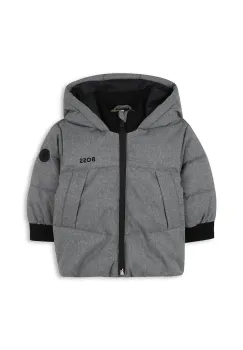 BOSS geaca bebe culoarea gri, J52470 imagine