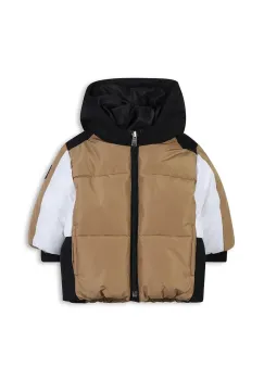 BOSS geaca bebe culoarea maro, J52477 imagine