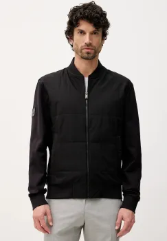 BOSS geaca bomber culoarea bej, de tranzitie, 50532767 imagine