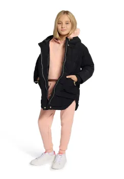 BOSS geaca copii culoarea negru, J52427 imagine