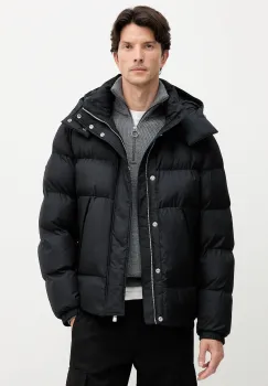 BOSS geaca culoarea negru, de iarna, oversize, 50551599 imagine