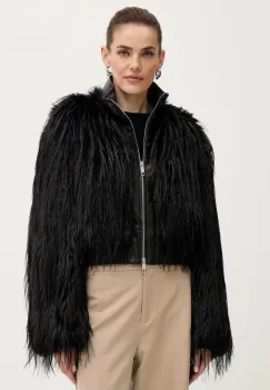 BOSS geaca culoarea negru, de tranzitie, 50548357 imagine