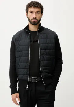 BOSS geaca culoarea negru, de tranzitie, 50549991 imagine