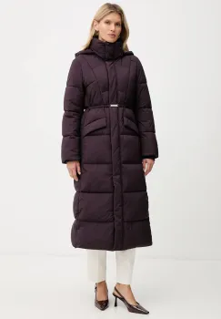 BOSS geaca culoarea violet, de iarna, 50546844 imagine