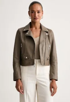 BOSS geaca de biker pentru femei Sayuri imagine