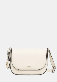 BOSS geanta crossbody pentru femei din piele NUMAH Saddle imagine