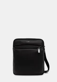 BOSS geanta mica pentru barbati cu imitatie de piele Jace_Envelope imagine