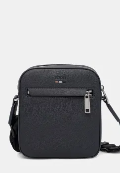 BOSS geanta mica pentru barbati cu imitatie de piele Ray_NS zip N. imagine