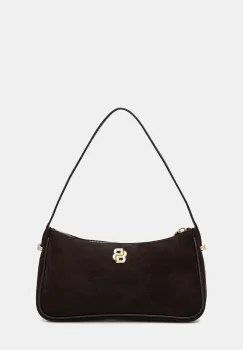 BOSS geanta pentru femei, din piele BOSS BEYOND S SH.B U imagine