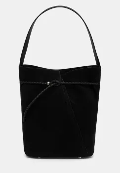 BOSS geanta pentru femei din piele intoarsa BOSS REVERS BUCKET S imagine