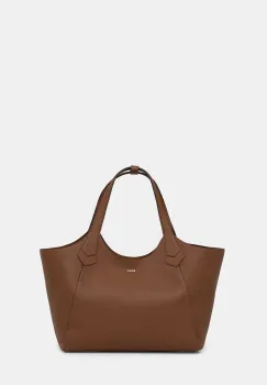 BOSS geanta pentru femei, din piele Lenah New Tote imagine