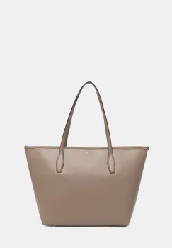 BOSS geanta shopper pentru femei, cu imitatie de piele Sandy Zip Shopper imagine