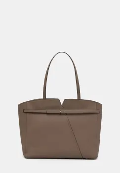 BOSS geanta shopper pentru femei, din piele BOSS REVERS TOTE imagine