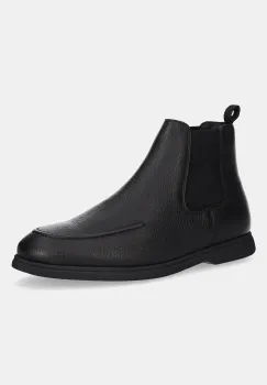 BOSS ghete chelsea de piele Sienne culoarea negru, 50548107 imagine