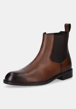 BOSS ghete chelsea de piele Tayil culoarea maro, 50552489 imagine