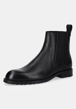 BOSS ghete chelsea de piele Tayil-L culoarea negru, 50552541 imagine