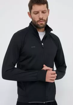 Boss Green bluza BOSS GREEN barbati, culoarea negru, neted imagine