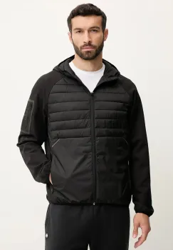 BOSS Green geaca culoarea negru, de tranzitie, 50541032 imagine