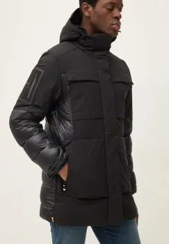 Boss Green geaca de puf barbati, culoarea negru, de iarna, 50515116 imagine